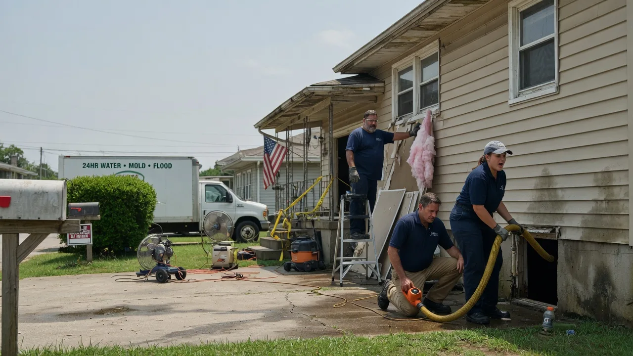Water Damage Repair in Checotah, OK near me